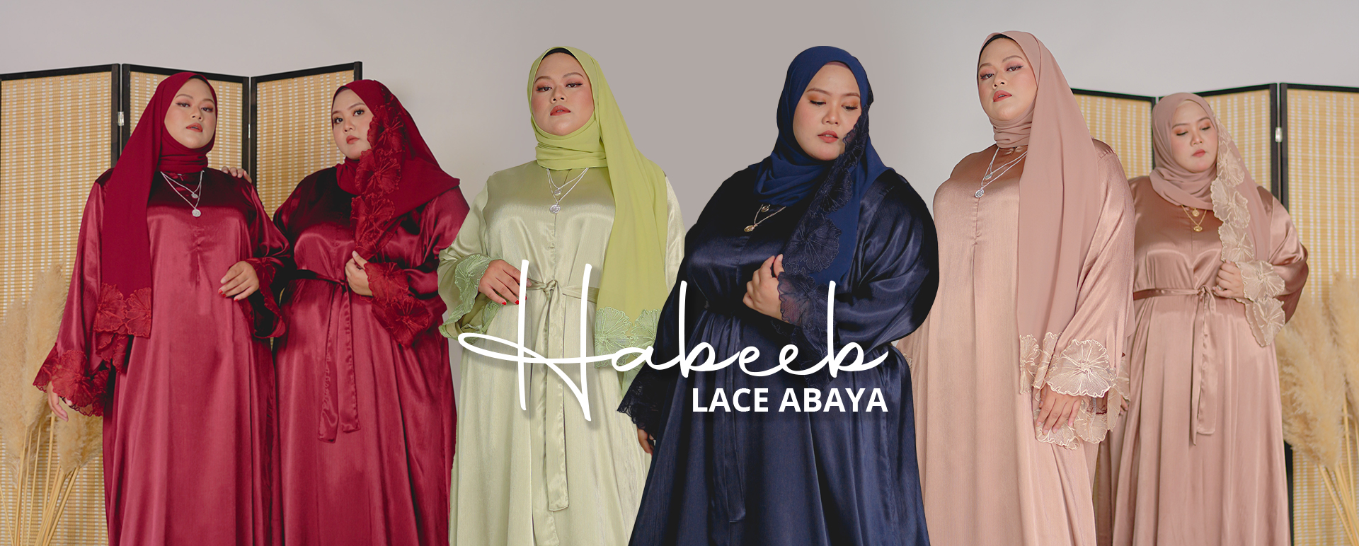 Habeeb Lace Abaya